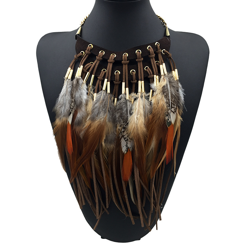 Latest Ethnic Fashion For Women - Multi-Etnische Elegante Fashion Statement Ketting 2023