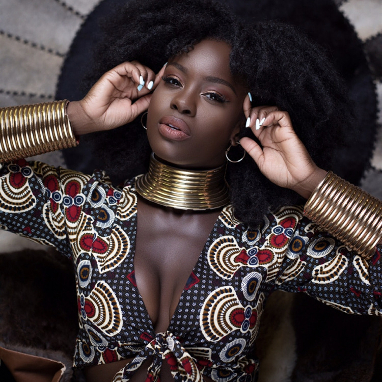 Ethnic Fashion Runway - Afrikaanse Tribal Halsketting Armband Set Exaggerated