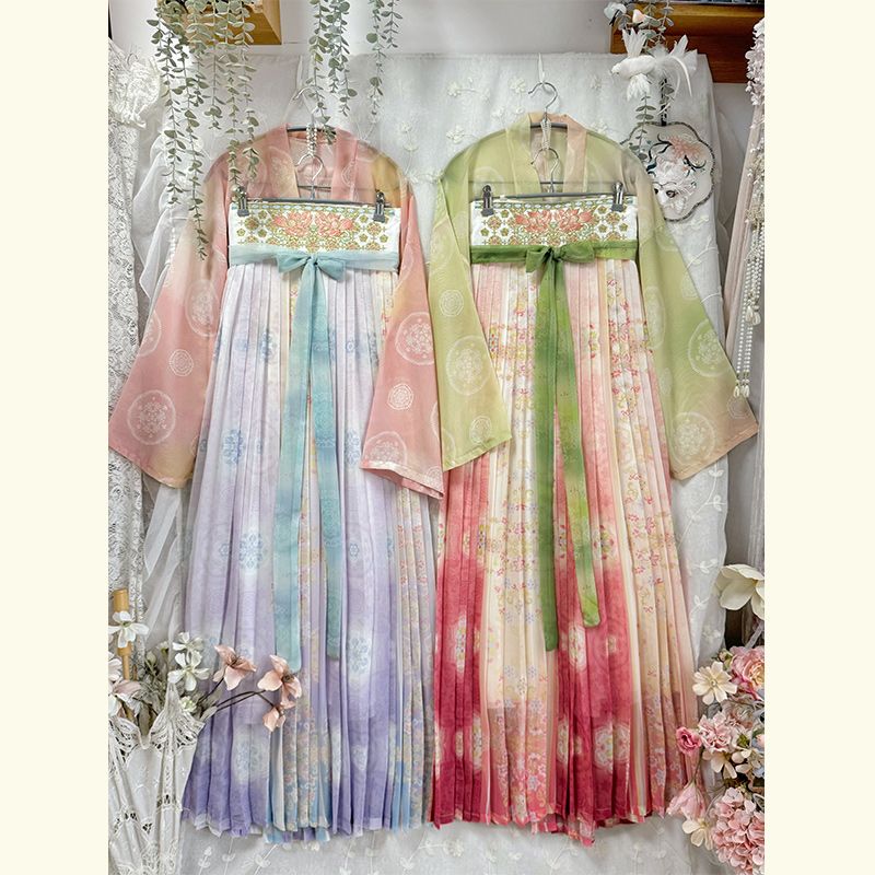 Ethnic Dress Fashion Show - Chinese traditionele dameskleding Fairy Printing Hanfu