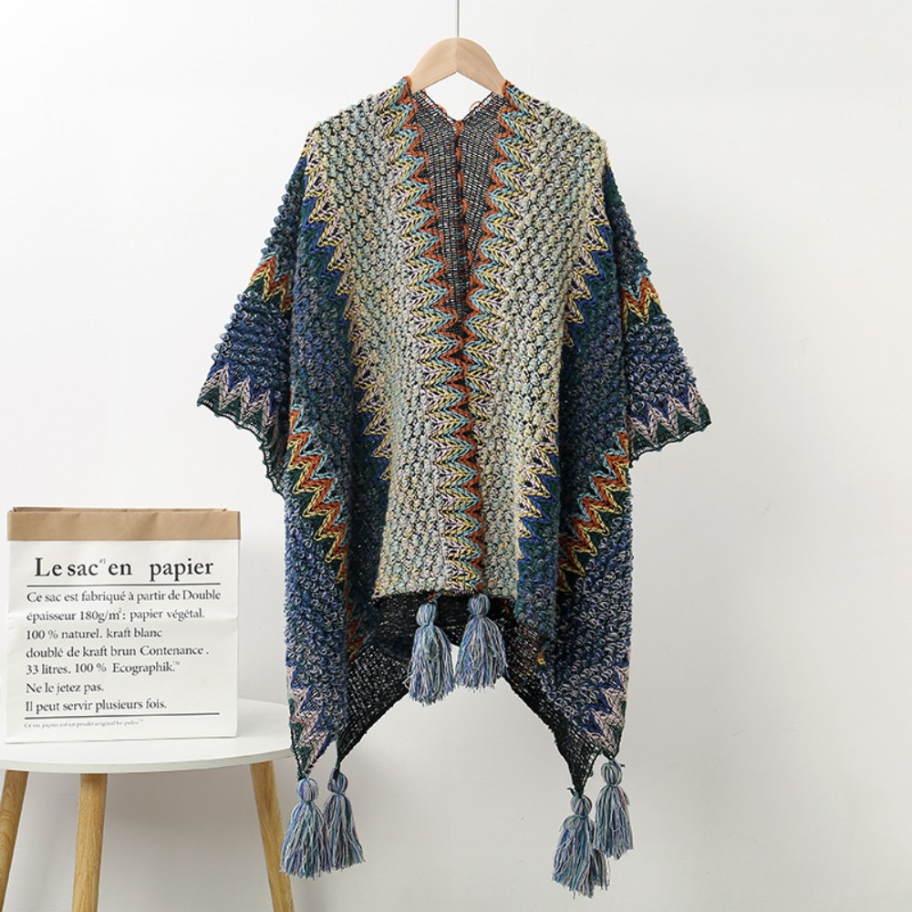 Ethnic Fashion Accessories - Retroprint, sjaal in etnische stijl, warme