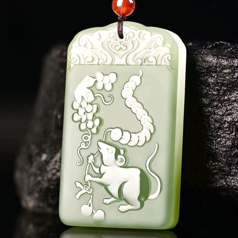 Ethnic Fashion Brands - Natuurlijke saffier Zodiac merk hanger, klassieke