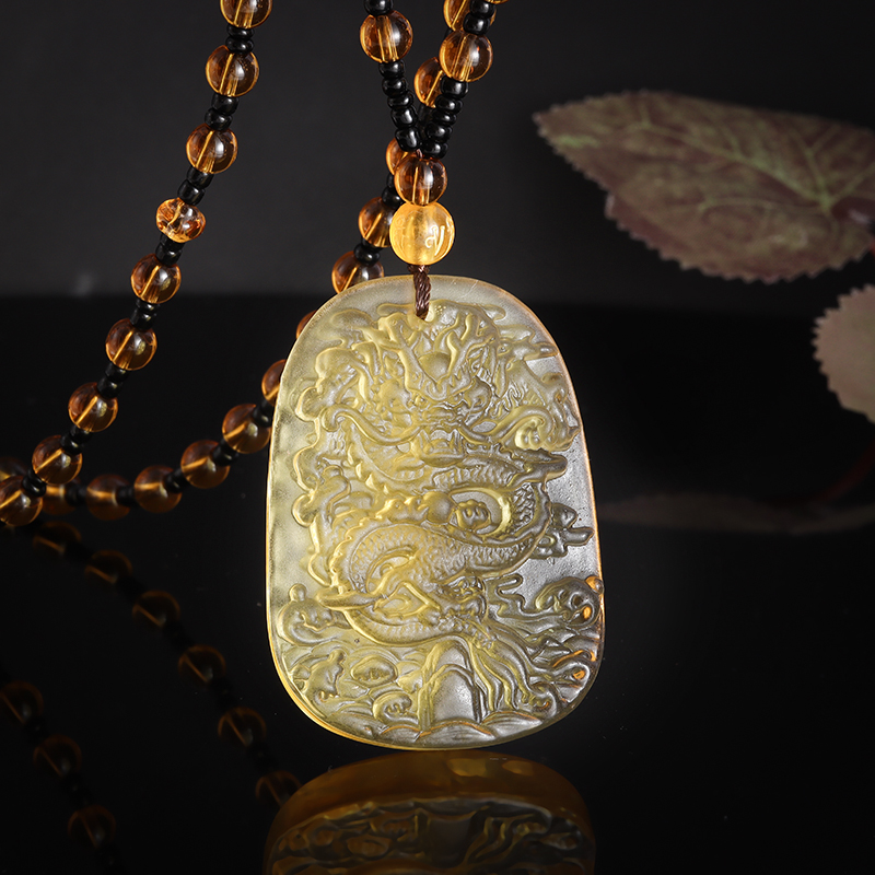 Ethnic Fashion Brands - Chinese Etnische Dragon Merk Ketting Kralen