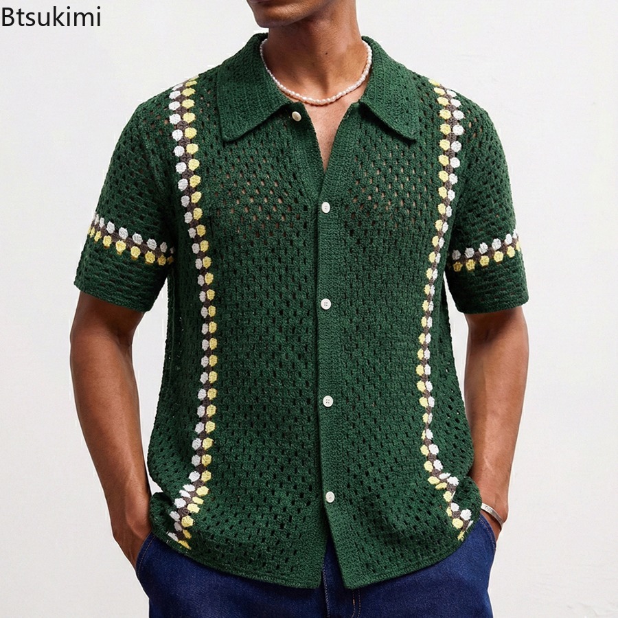 Urban Ethnic Fashion - Nieuwe retro etnische stijl heren vesten