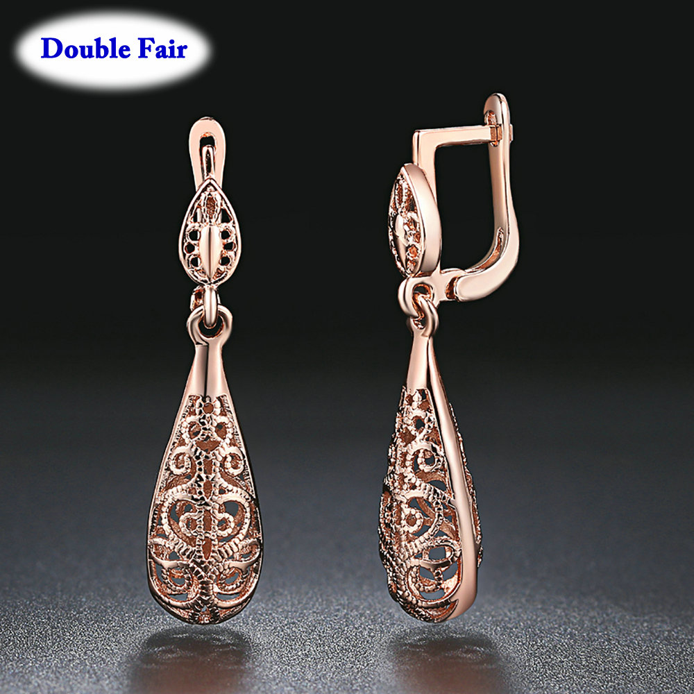 Ethnic Fashion Brands - Etnische Stijl Vintage Waterdrop Oorbellen Rose