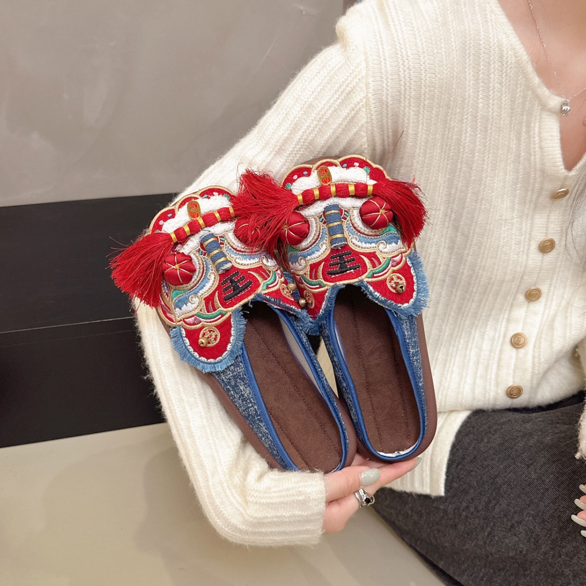 Lente/Herfst Dames Retro etnis - Ethnic Fashion House recensie en prijs