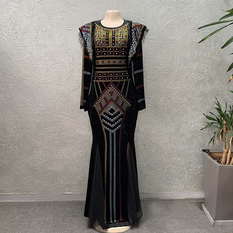 Elegante Vrouwen Bazin Rijke A - Ethnic Fashion House recensie en prijs