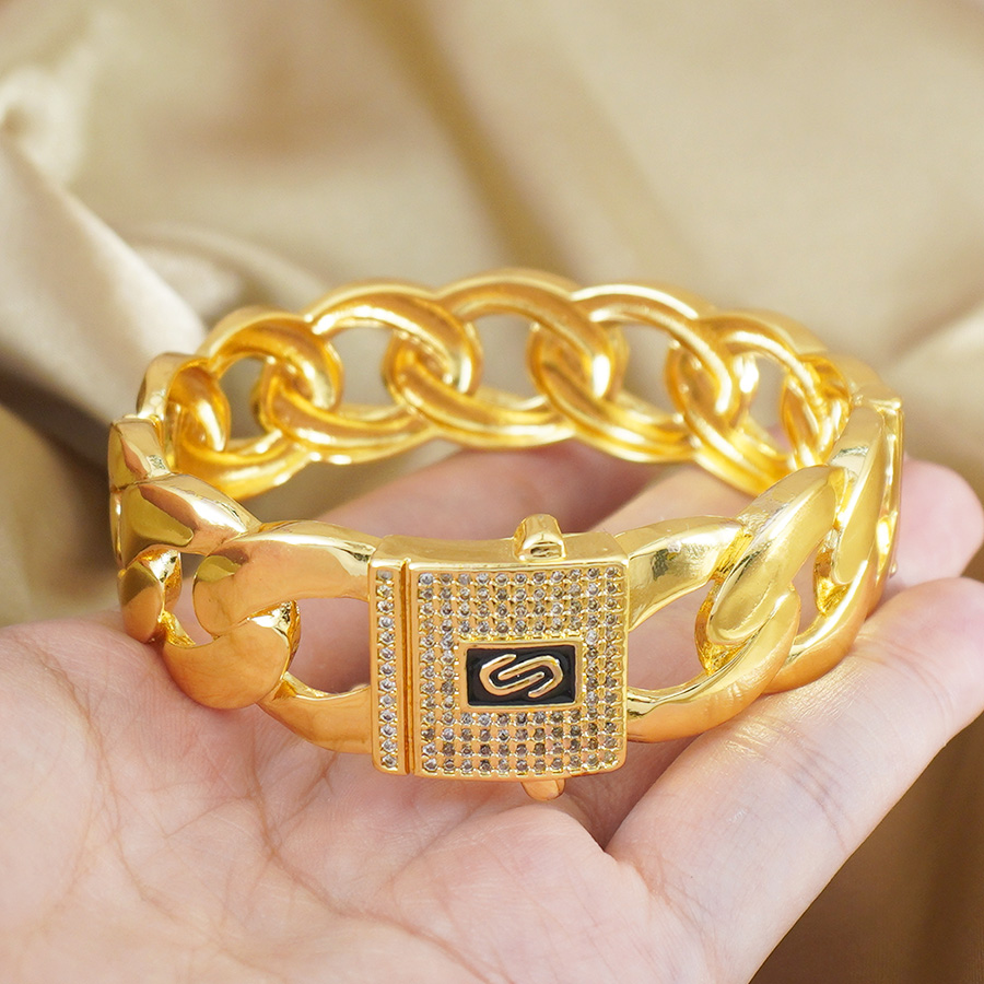 Cuba Chain neutrale modearmban - Ethnic Fashion In Dubai recensie en prijs