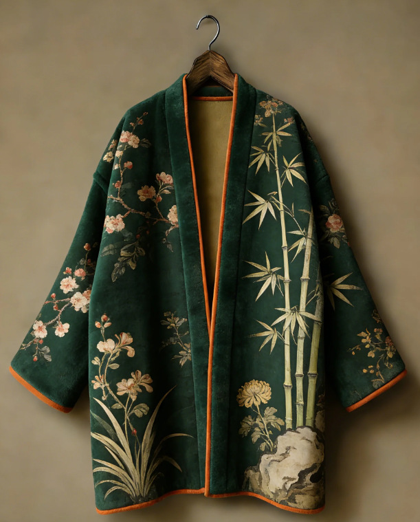 Dikker flanellen Japanse kimon - Haori Japanese Jacket recensie en prijs