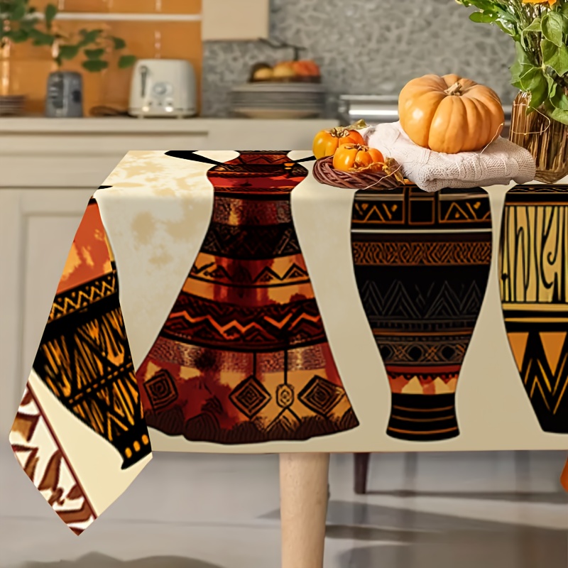 Een tafelkleed in Afrikaanse s - Ethnic Fashion House recensie en prijs