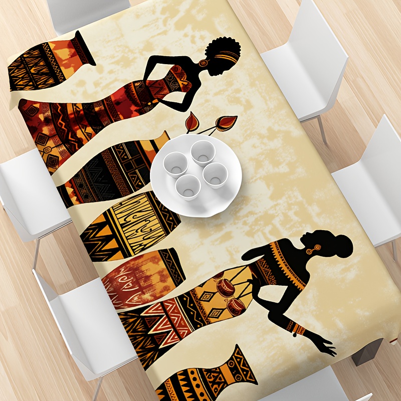 Een tafelkleed in Afrikaanse s - Ethnic Fashion House recensie en prijs