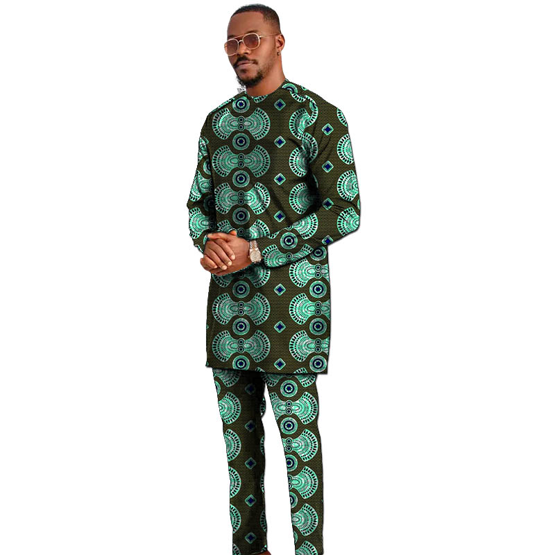 Basisstijl herenset overhemd m - Dashiki Shirt Men recensie en prijs