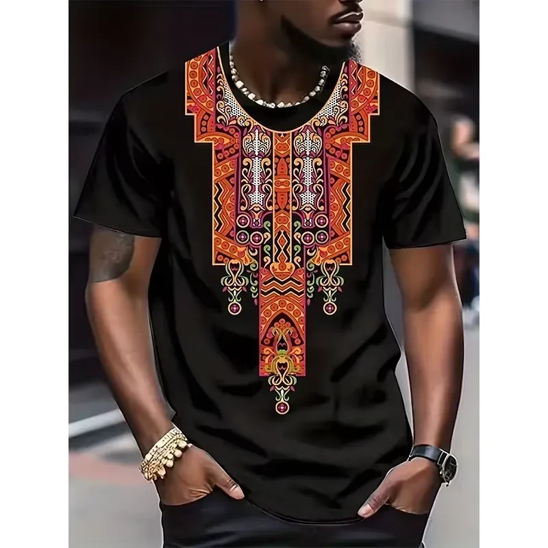Afrikaanse etnische patroon T- - Dashiki Shirt Men recensie en prijs